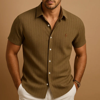 Lightweight Shirt with Short Sleeves Breathable for Men 7