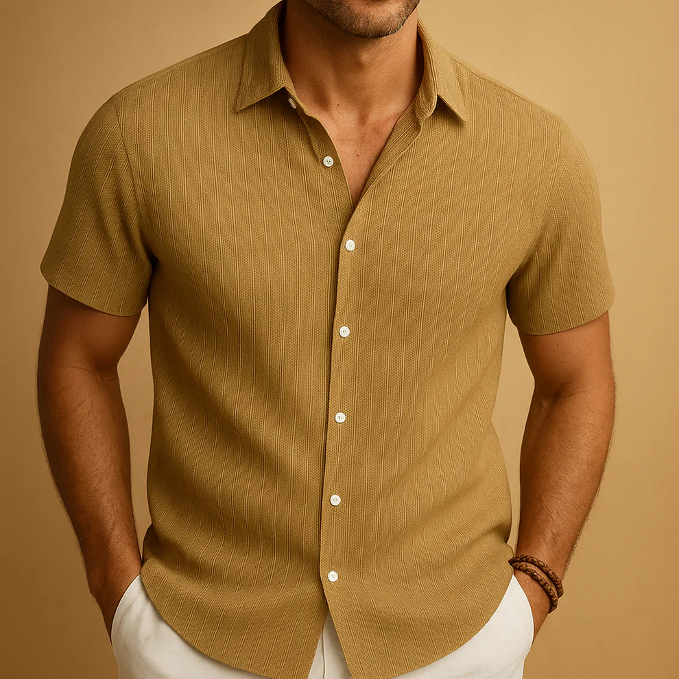 Lightweight Shirt with Short Sleeves Breathable for Men 8