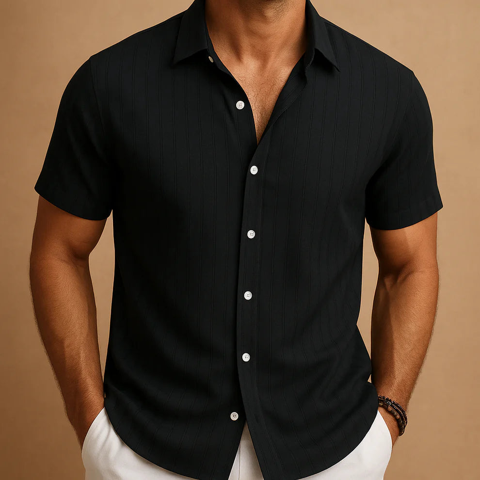 Lightweight Shirt with Short Sleeves Breathable for Men 9