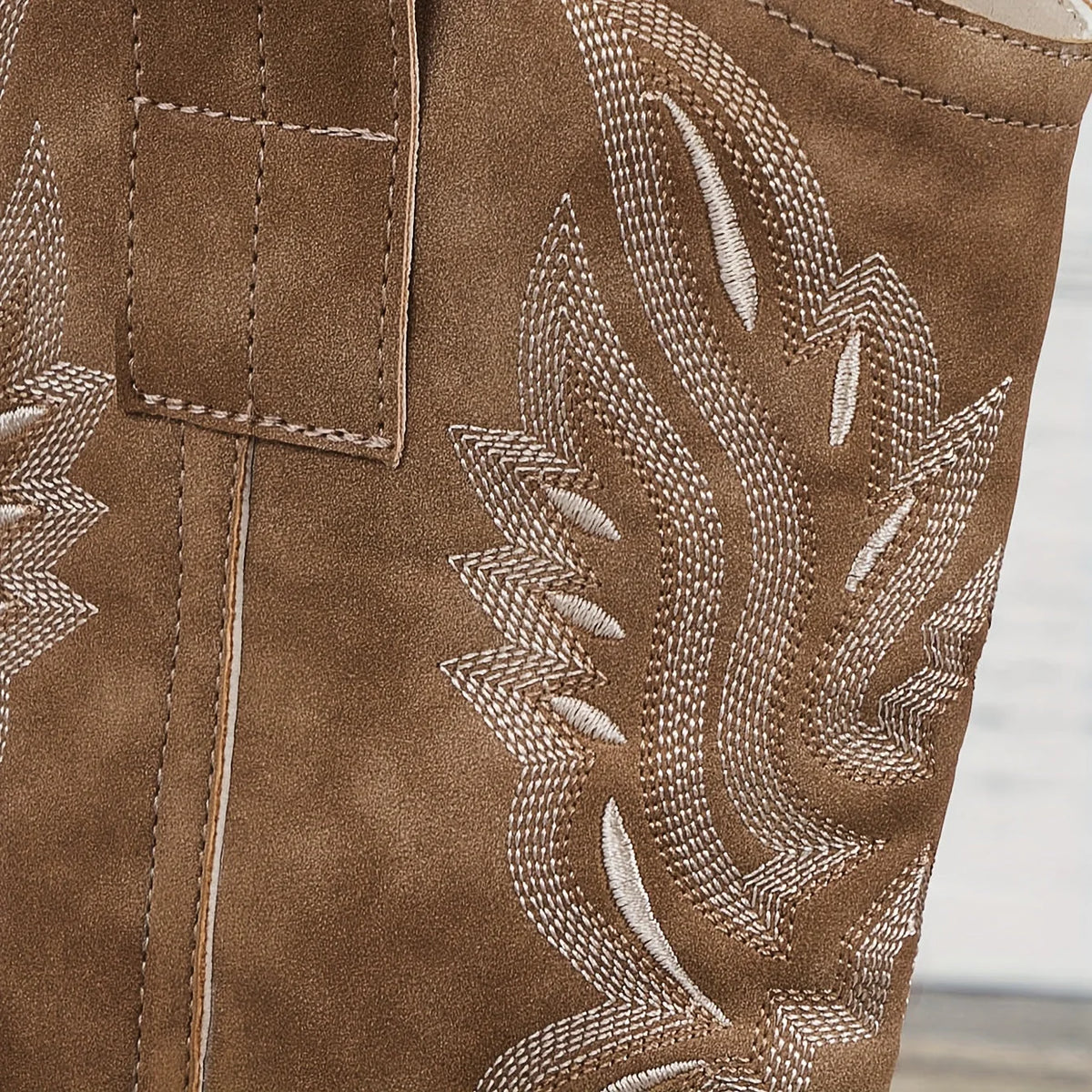 Lila Cowgirl Boots | Wide Calf, Mid-Calf Western Footwear for Women, Embroidered Detail 6