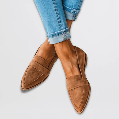 Linda | Slip-On Pointed Loafers 0