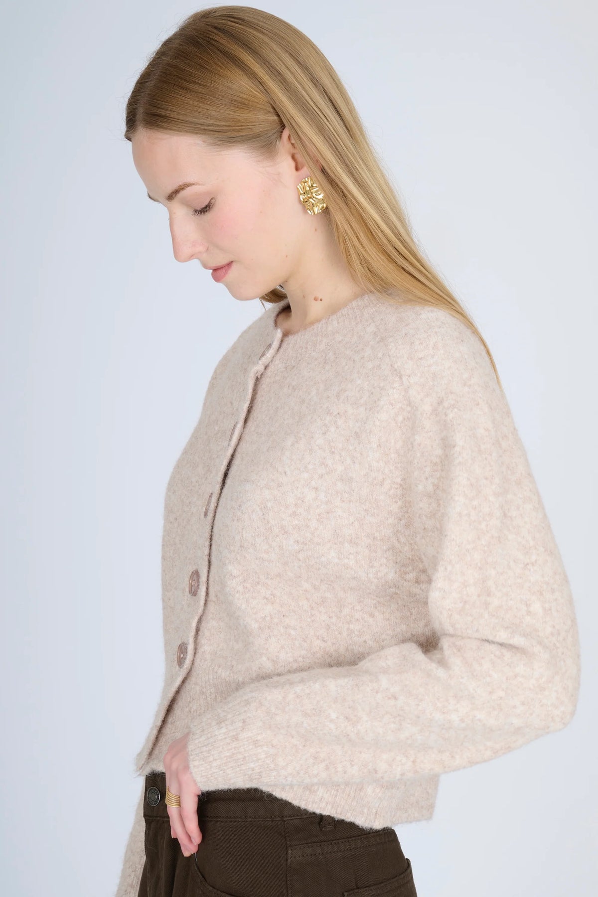 Line Vest - Beige 0