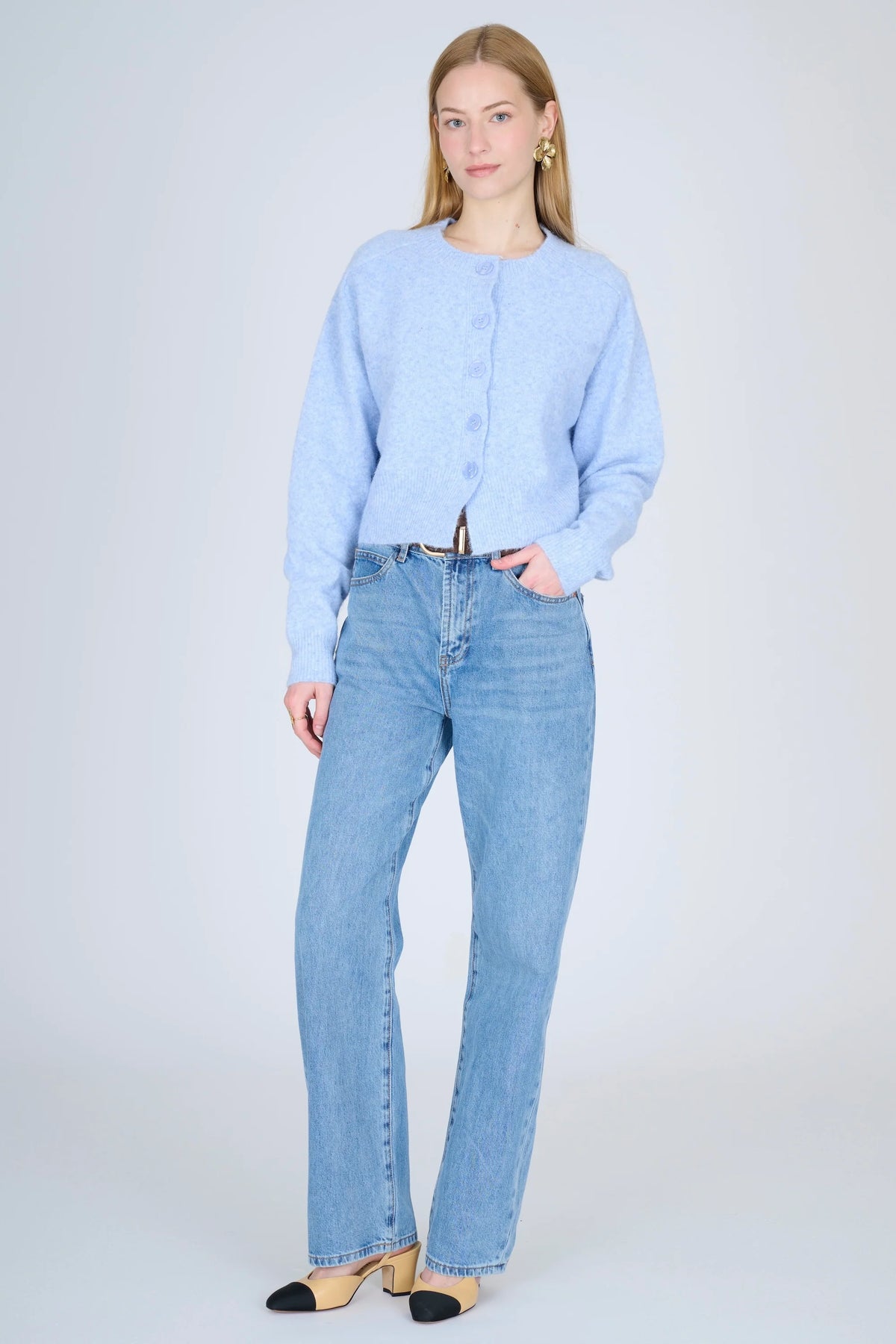 Line Vest - Sky 1