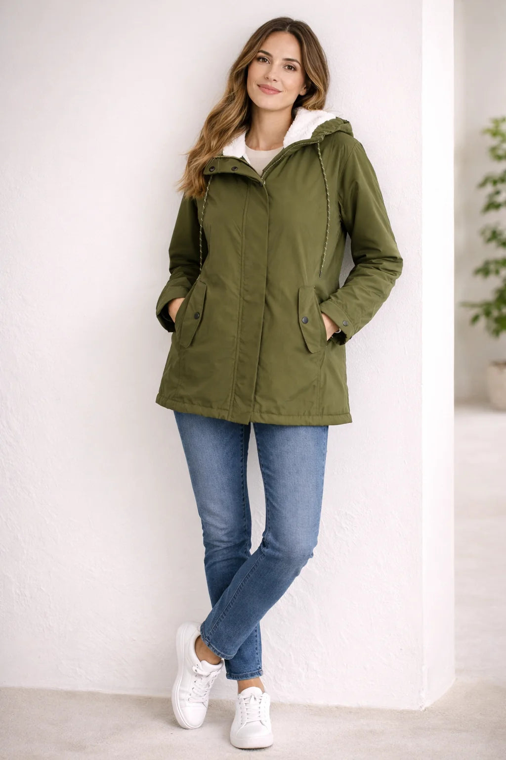 Liora Black Puffer Jacket | Hooded, Padded Insulation for Women 0