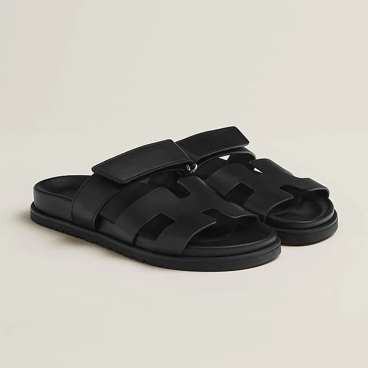 Liora Sandals for Women | Handcrafted Black Calfskin, Lightweight Comfort 0