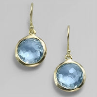 Lois - Vintage Sapphire Crystal Earrings 0