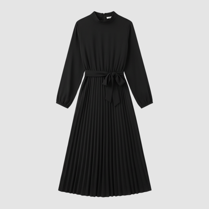 Long pleated dress for women 2