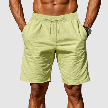 Luca | Cotton Elastic Waist Shorts 0
