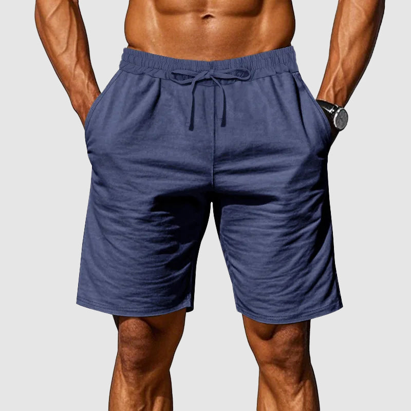 Luca | Cotton Elastic Waist Shorts 3