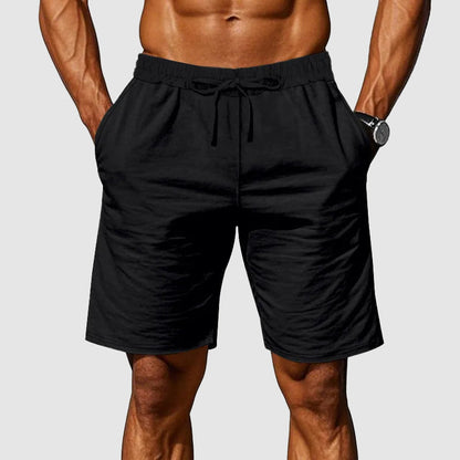Luca | Cotton Elastic Waist Shorts 4