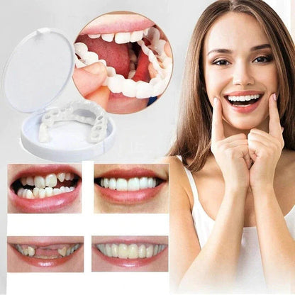 LumaGrin Quick Snap Veneers For Upper And Lower Teeth 0