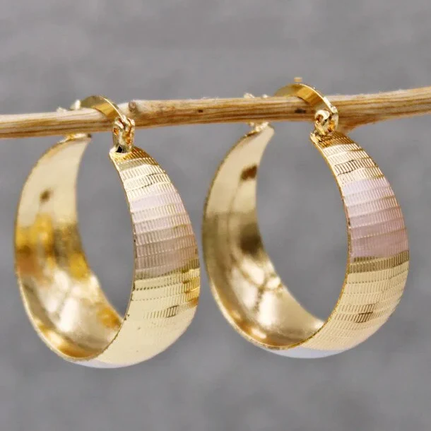 Luxurious Gold Earrings with an Elegant Flair 0