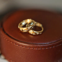 Luxurious Gold and Silver Earrings 0