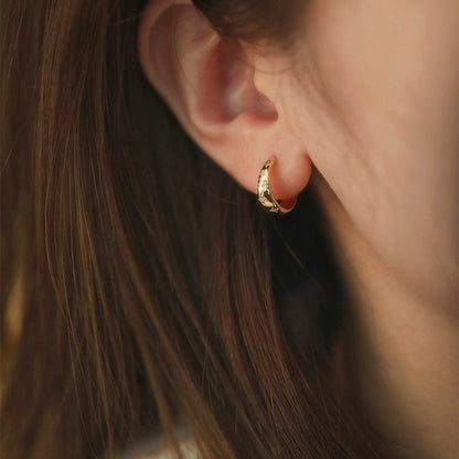Luxurious Gold and Silver Earrings 1