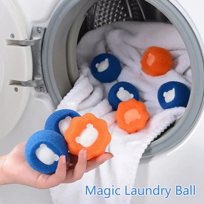 Magic Laundry Ball | Pet Hair Remover with Friction Technology | Reusable Lint Catcher for Cleaner Clothes 1