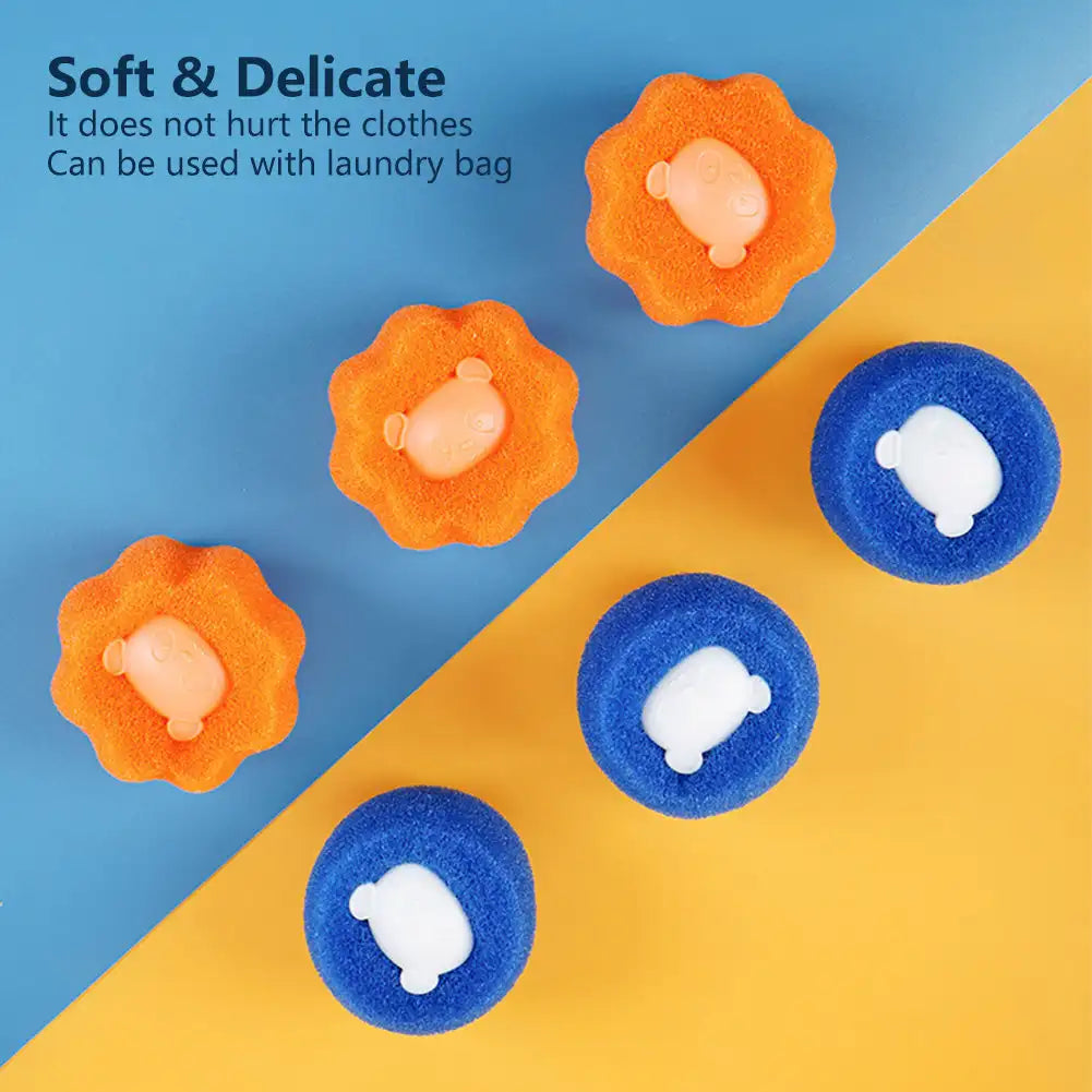 Magic Laundry Ball | Pet Hair Remover with Friction Technology | Reusable Lint Catcher for Cleaner Clothes 2