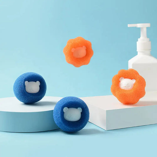 Magic Laundry Ball | Pet Hair Remover with Friction Technology | Reusable Lint Catcher for Cleaner Clothes 4