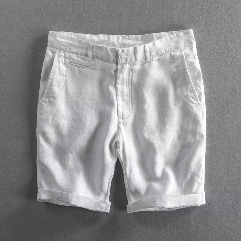 Manuel | Lightweight Linen Summer Shorts 0