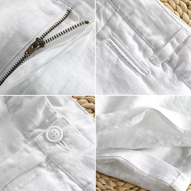 Manuel | Lightweight Linen Summer Shorts 4