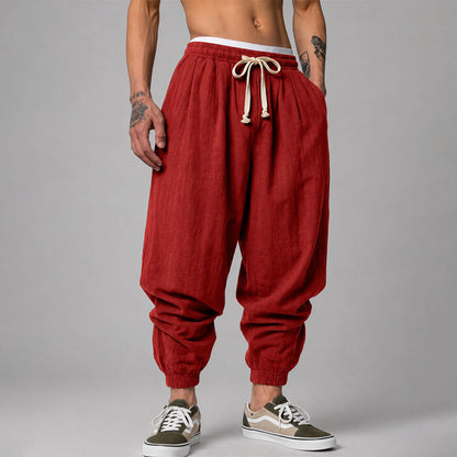Marcus | Relaxed Drawstring Jogger Pants 1