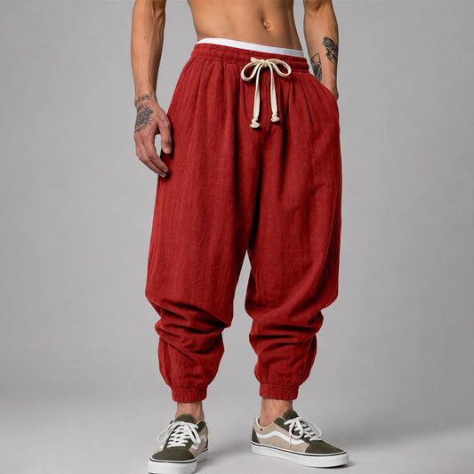 Marcus | Relaxed Drawstring Jogger Pants 1
