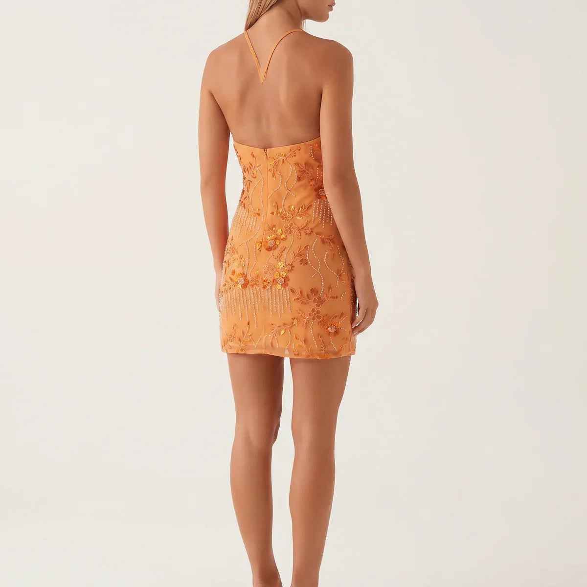 Margarita | Floral Embroidered Mini Dress 5