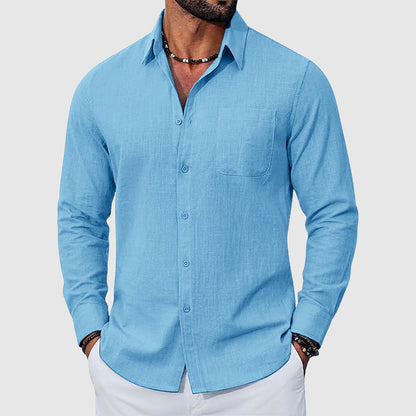 Marley | Linen Blend Relaxed Fit Shirt 0