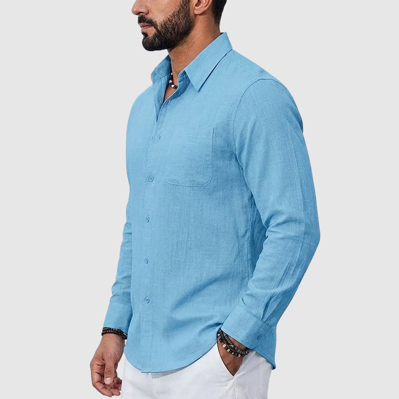 Marley | Linen Blend Relaxed Fit Shirt 5