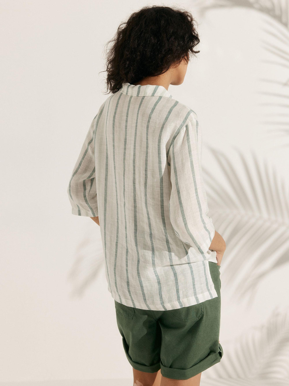 Mason | Chic Striped Linen Women's Top 7