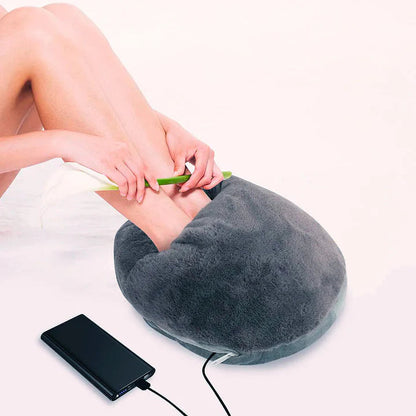 Cozy Comfort | Electric Foot Warmer with Adjustable Heat Settings | XL Design for All Foot Sizes 4