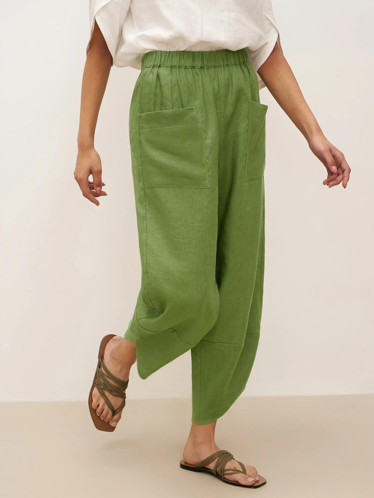 Mason | Stylish Comfortable Linen Trousers 3