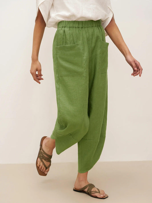 Mason | Stylish Comfortable Linen Trousers 3