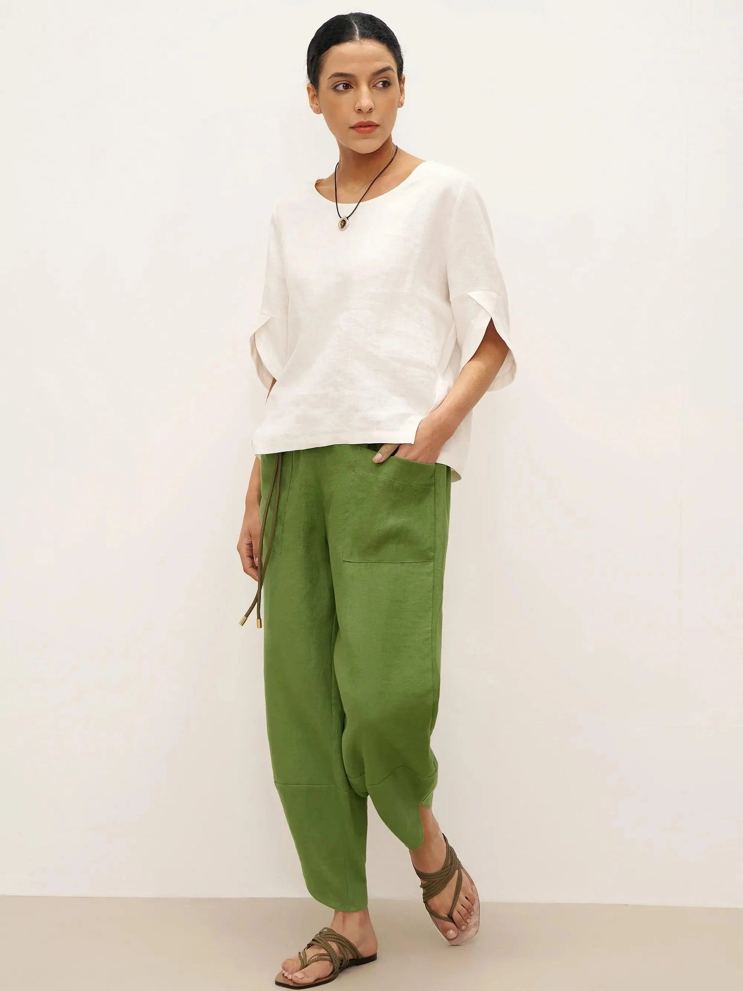 Mason | Stylish Comfortable Linen Trousers 6
