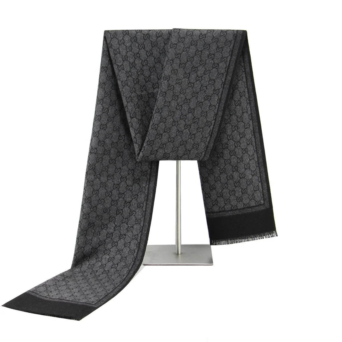 Stylish Men's Winter Scarf with Premium Wool Blend | Elegant Design for Ultimate Warmth 1