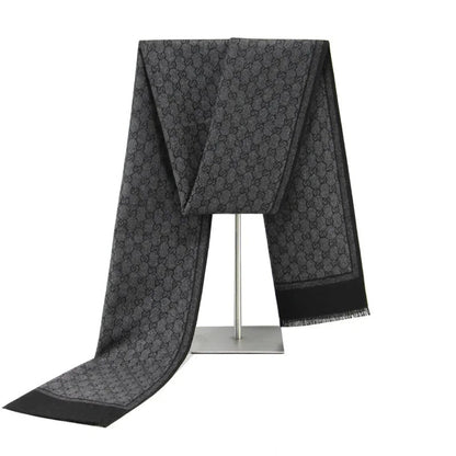 Stylish Men's Winter Scarf with Premium Wool Blend | Elegant Design for Ultimate Warmth 2