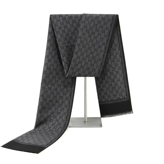 Stylish Men's Winter Scarf with Premium Wool Blend | Elegant Design for Ultimate Warmth 2