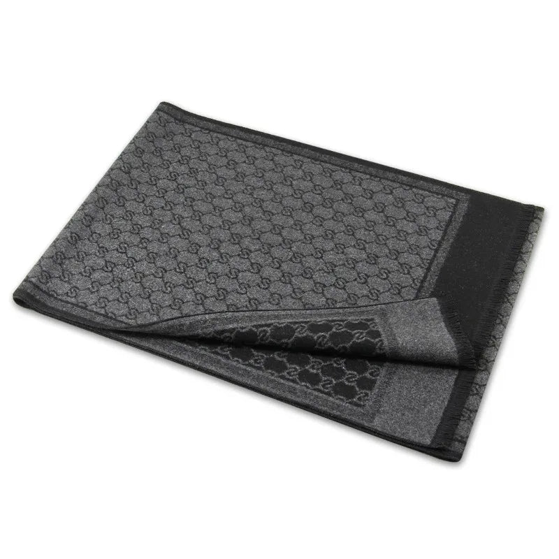 Stylish Men's Winter Scarf with Premium Wool Blend | Elegant Design for Ultimate Warmth 3