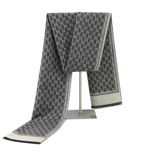 Stylish Men's Winter Scarf with Premium Wool Blend | Elegant Design for Ultimate Warmth 7