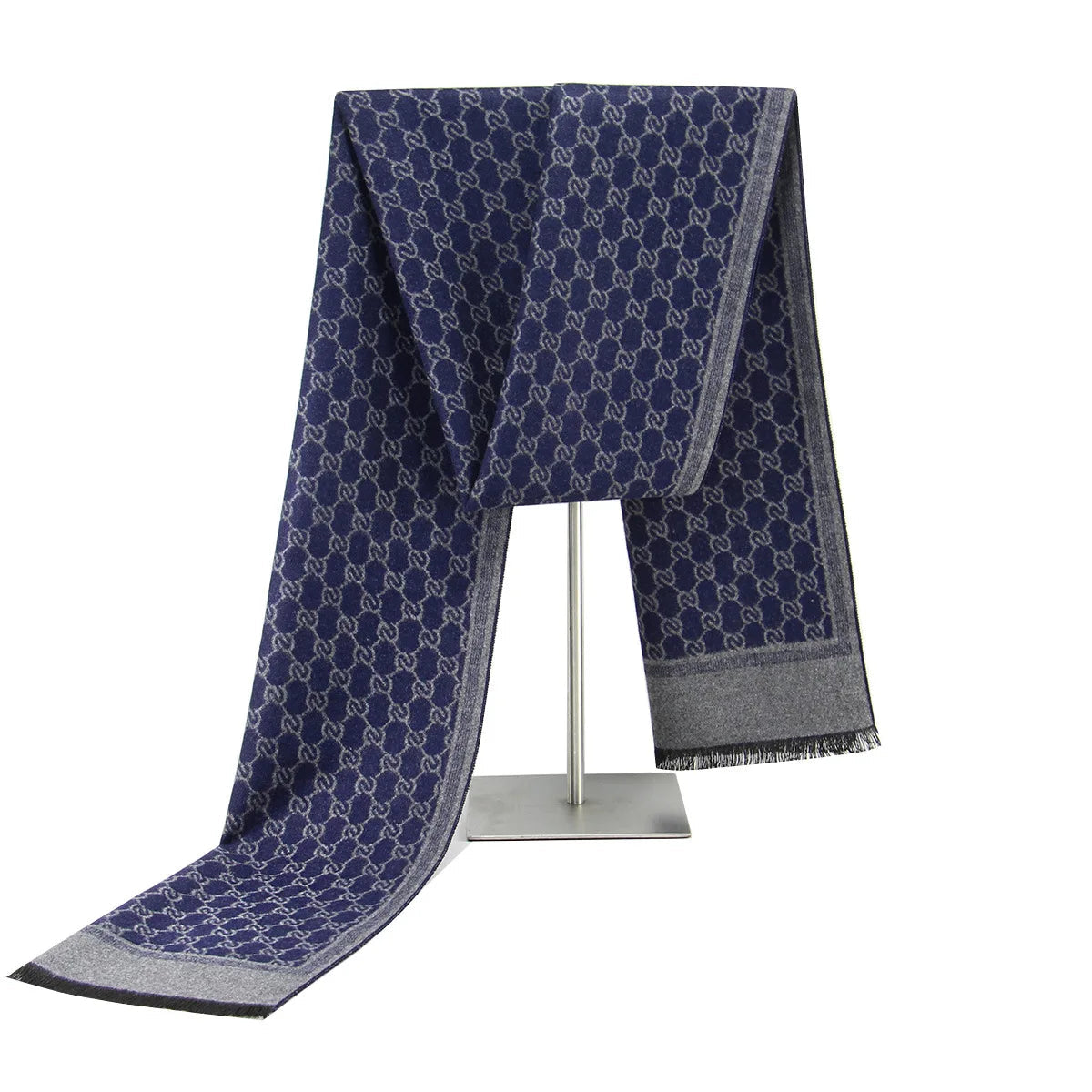 Stylish Men's Winter Scarf with Premium Wool Blend | Elegant Design for Ultimate Warmth 8