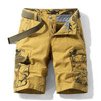 Matteo | Camo Panel Cargo Shorts 0