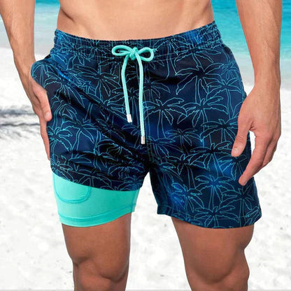 Men’s Athletic Swim Shorts | Compression Lined 0