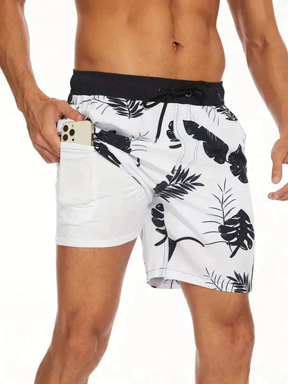 Men’s Athletic Swim Shorts | Compression Lined 3