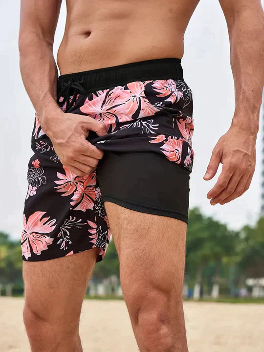 Men’s Athletic Swim Shorts | Compression Lined 5