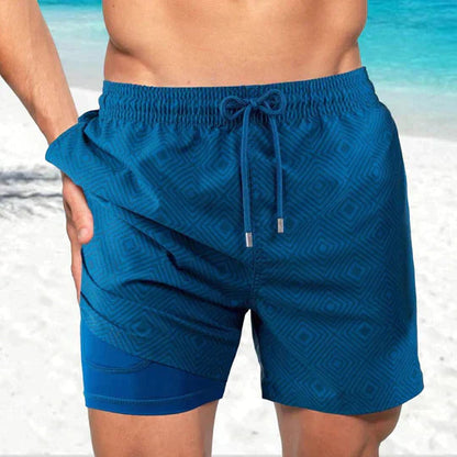 Men’s Athletic Swim Shorts | Compression Lined 9