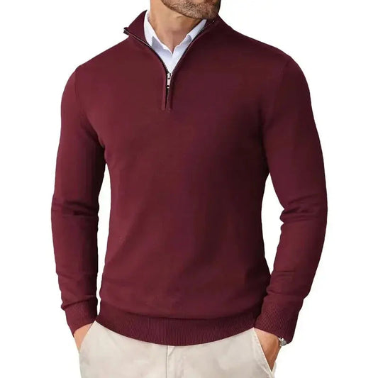 Men's Classic Half-Zip Sweater 2