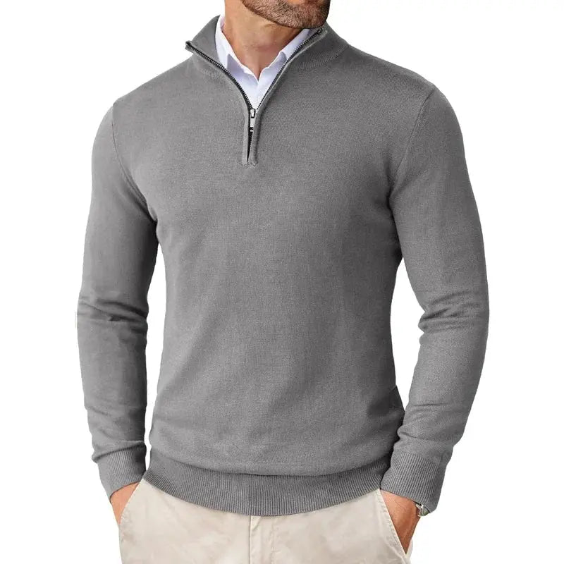 Men's Classic Half-Zip Sweater 5