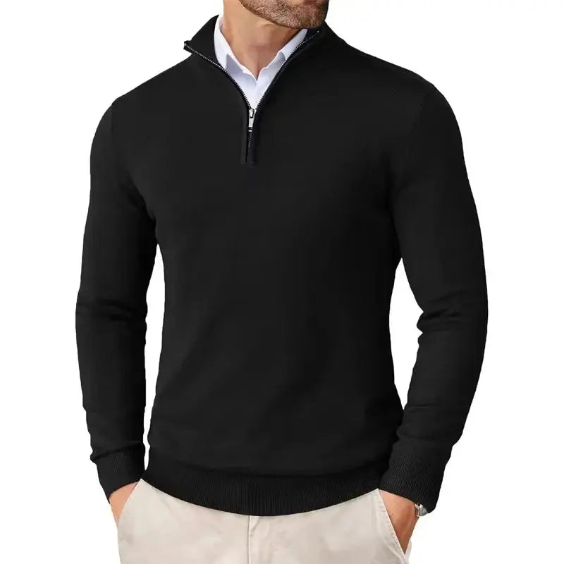 Men's Classic Half-Zip Sweater 8
