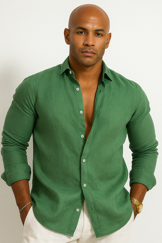 Men’s Classic Linen Shirt 6