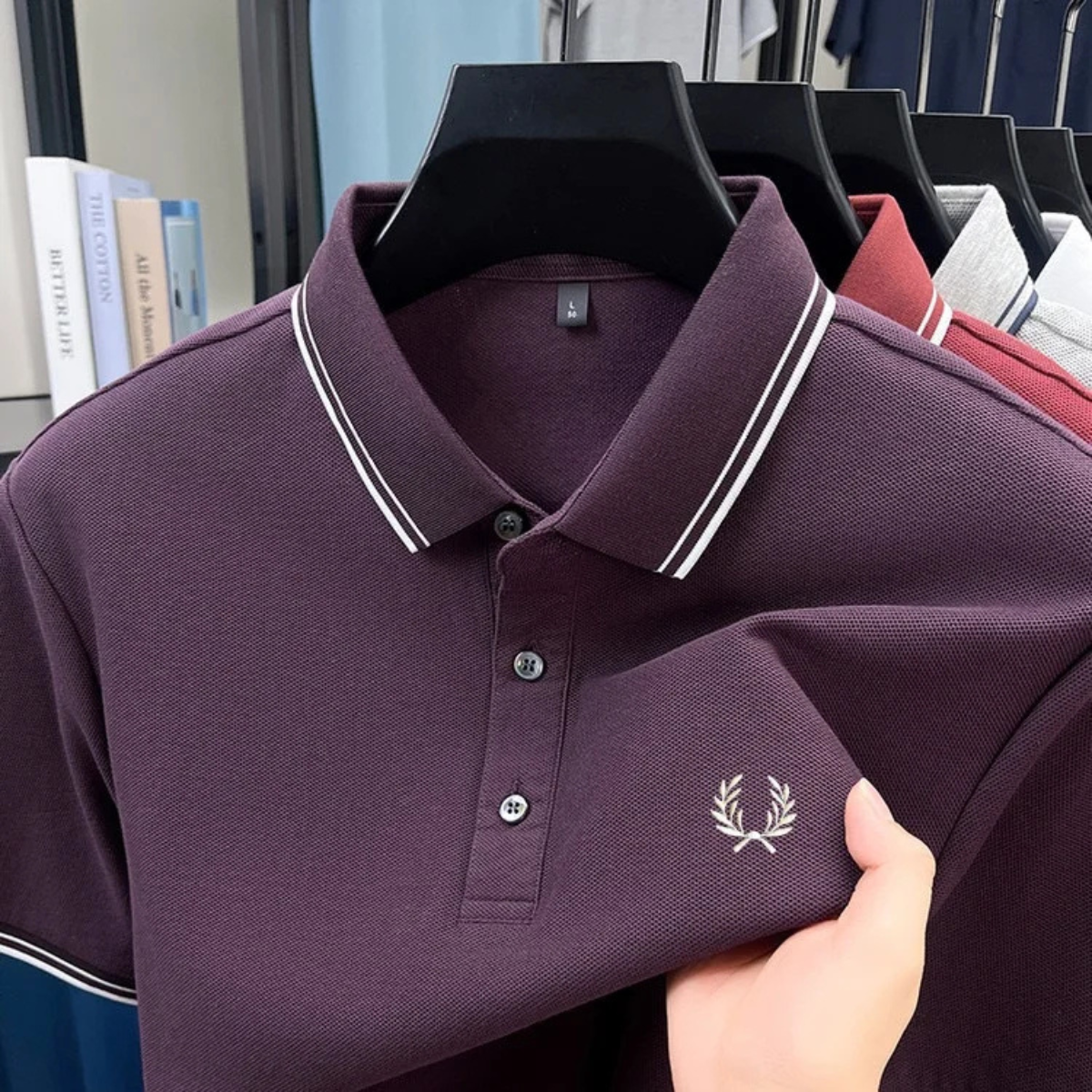 Men’s Elegant Cotton Polo Shirt 2