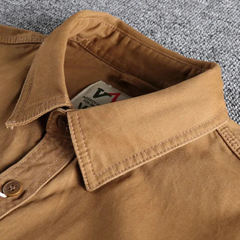Men's Long Sleeve Pocket Shirt 3